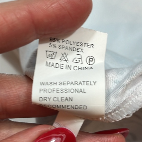 BLUE Japanese pink plants COLD open SHOULDER V neck coquette MAXI DRESS Asian M - Picture 16 of 16